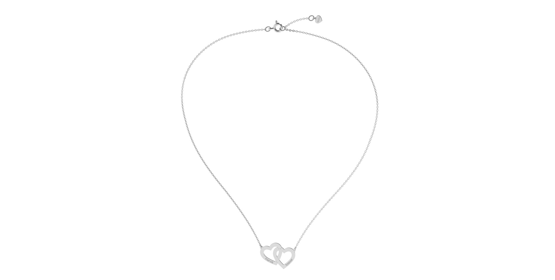 Náhrdelník s diamantem Friends Forever