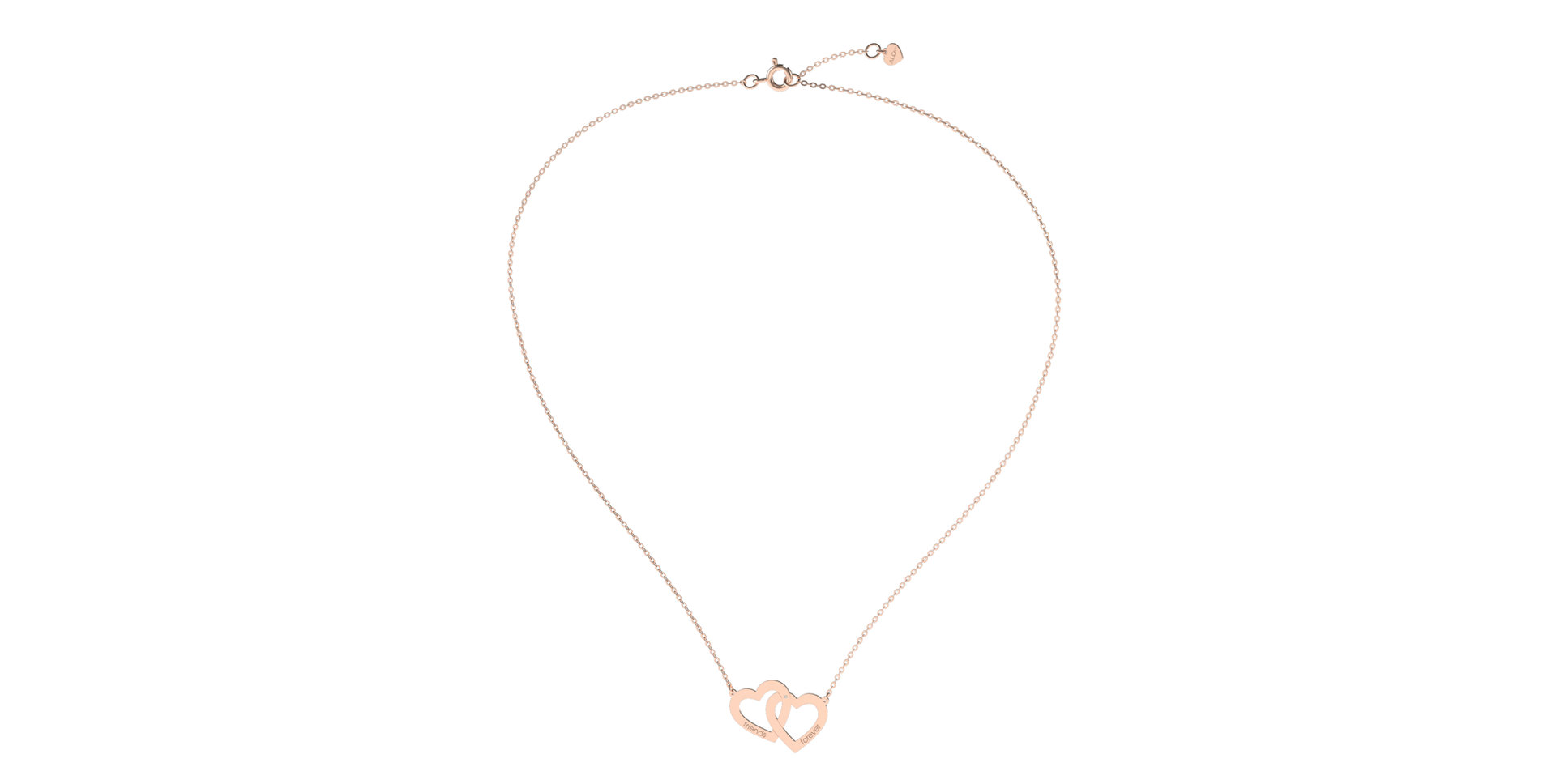 Náhrdelník s diamantem Friends Forever