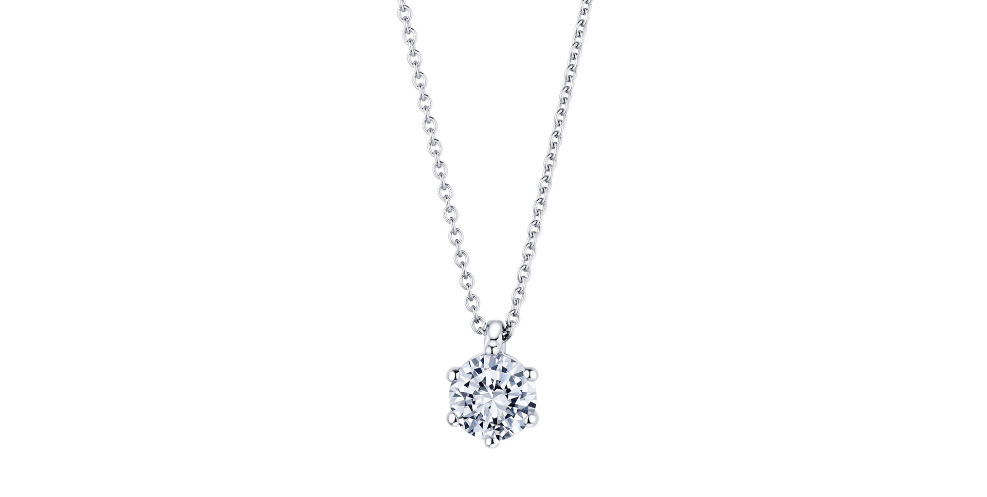 Náhrdelník s diamantem Diamond Dot