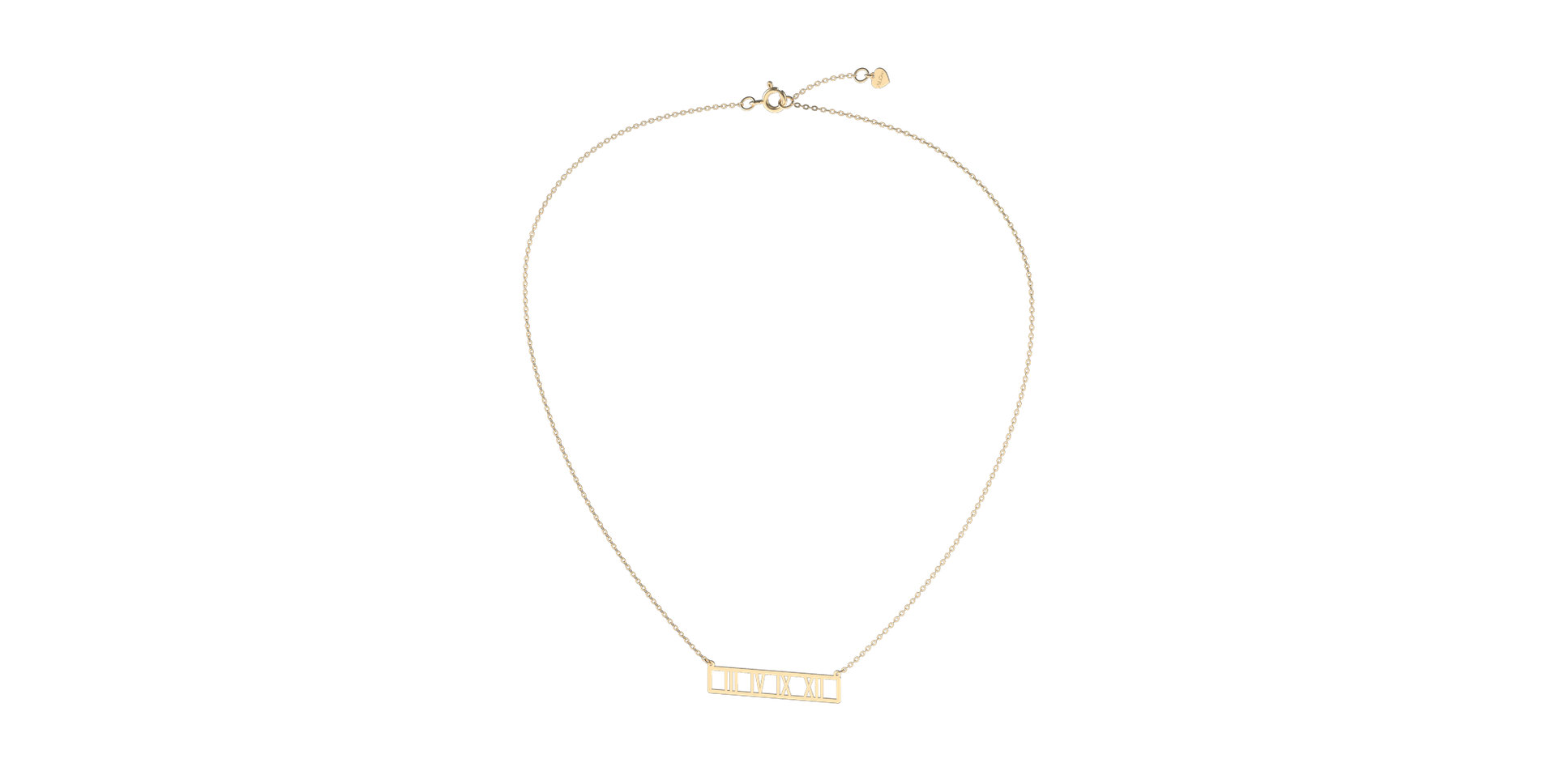 Náhrdelník s diamantem Precious Time