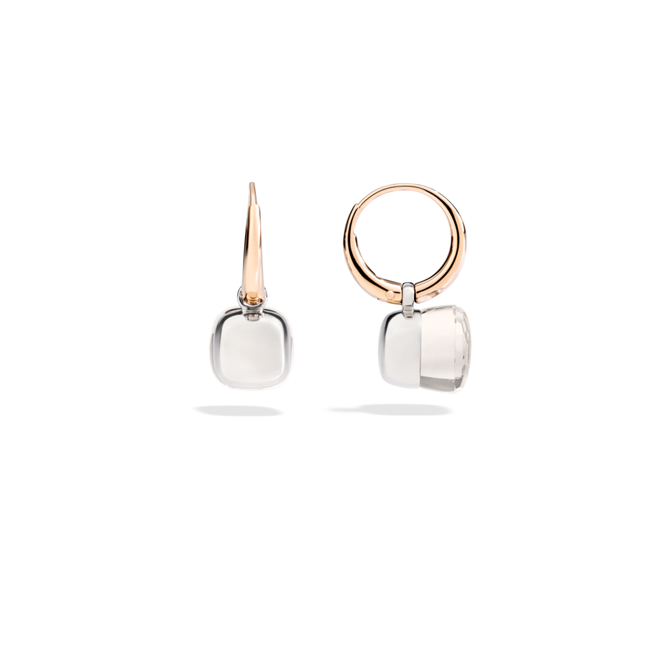 Náušnice s topazem Nudo Petit