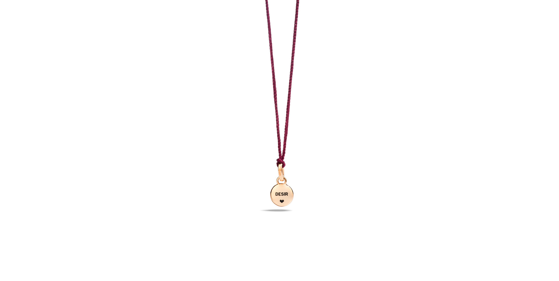 Přívěs s diamanty a ametystem M'Ama Non M'Ama