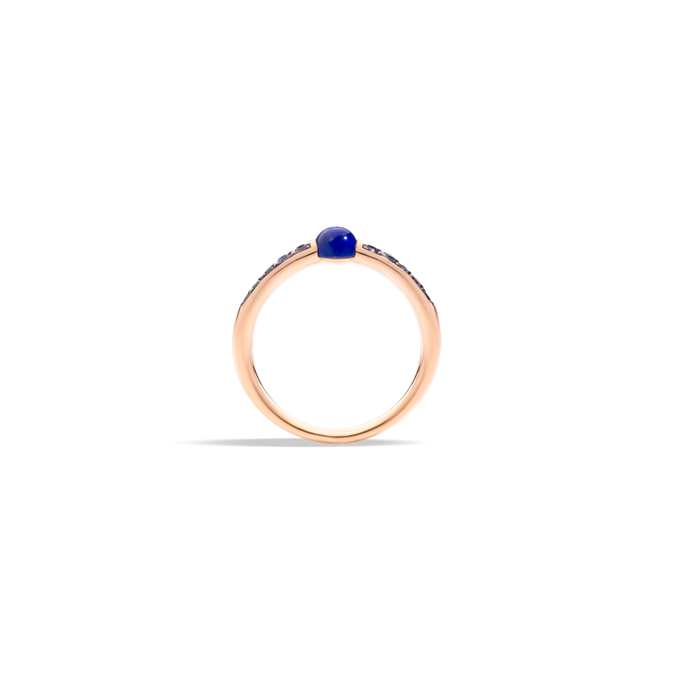 Prsten s lapisem a safírem M'Ama Non M'Ama