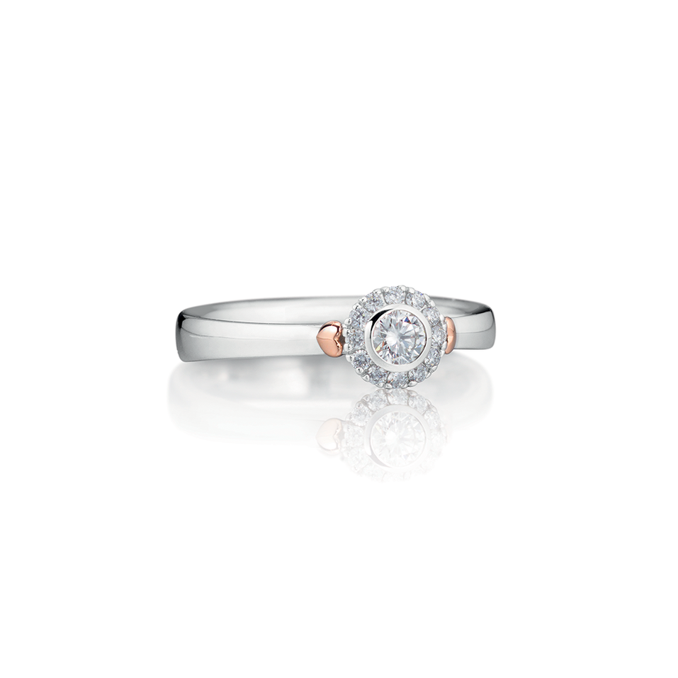 Prsten s diamanty Di Cuore