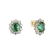 Náušnice se smaragdem a diamanty Princess Joy3