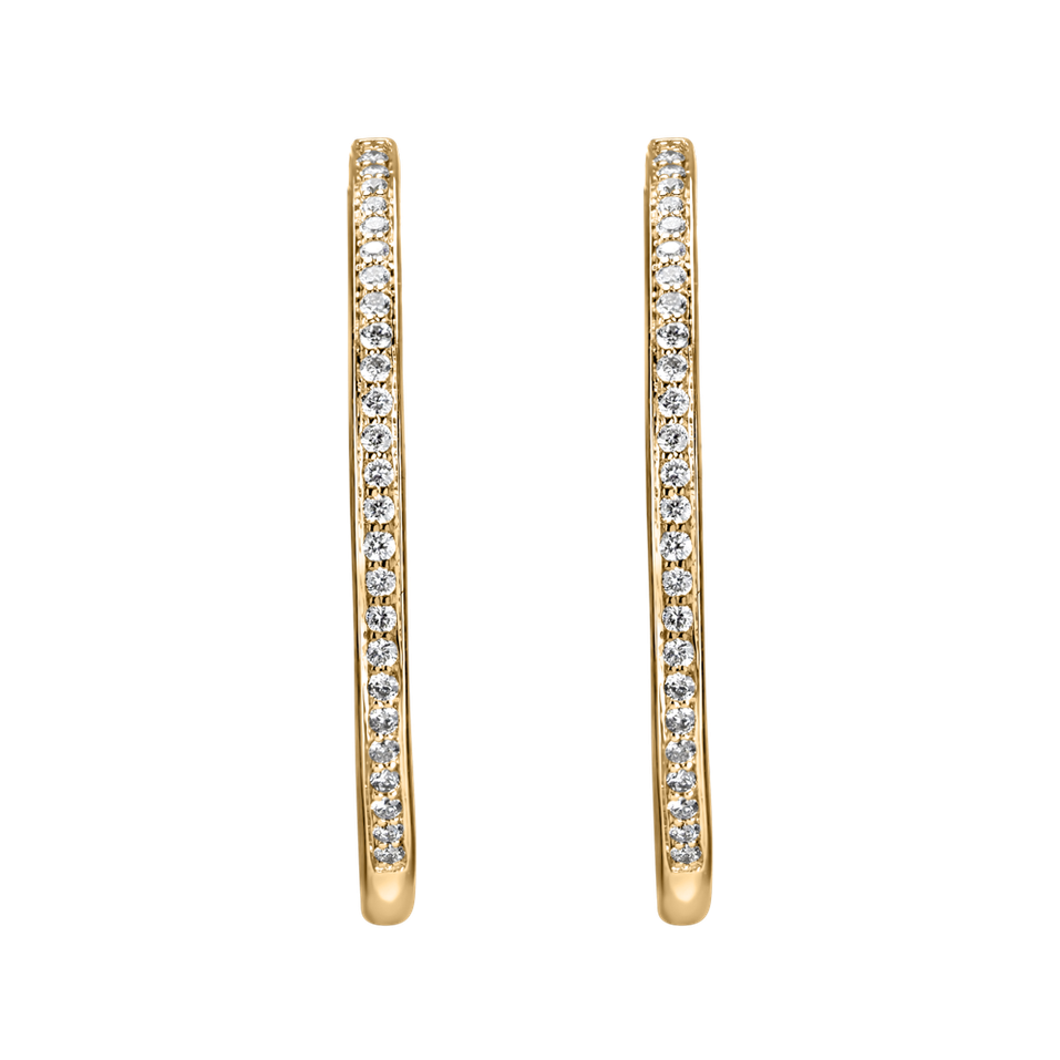 Náušnice s diamanty Shiny Goddess