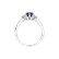 Prsten s diamanty a ametystem Midnight Serenity3