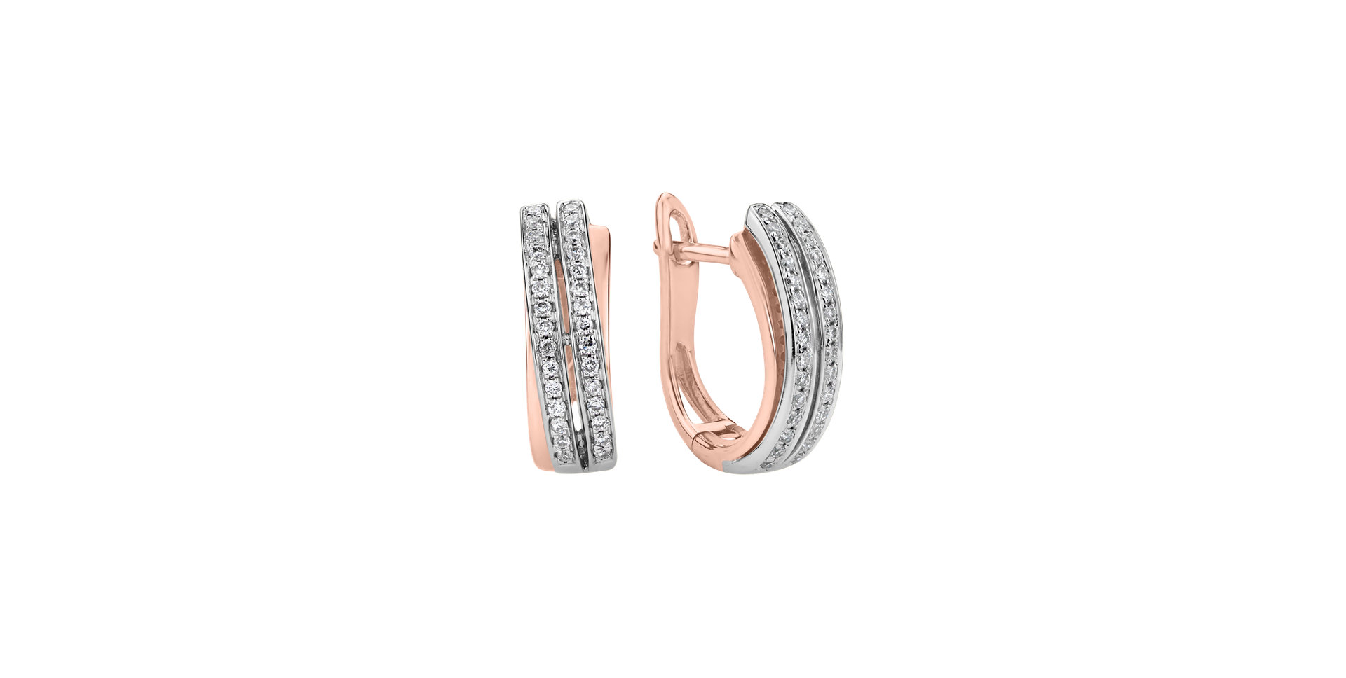 Náušnice s diamanty Precious Sunray