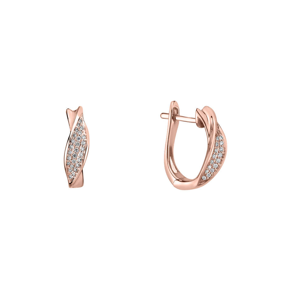 Náušnice s diamanty Divine Gem