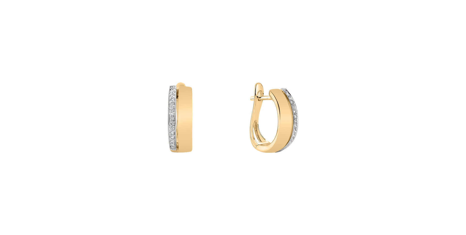 Náušnice s diamanty Moonlight Spirit