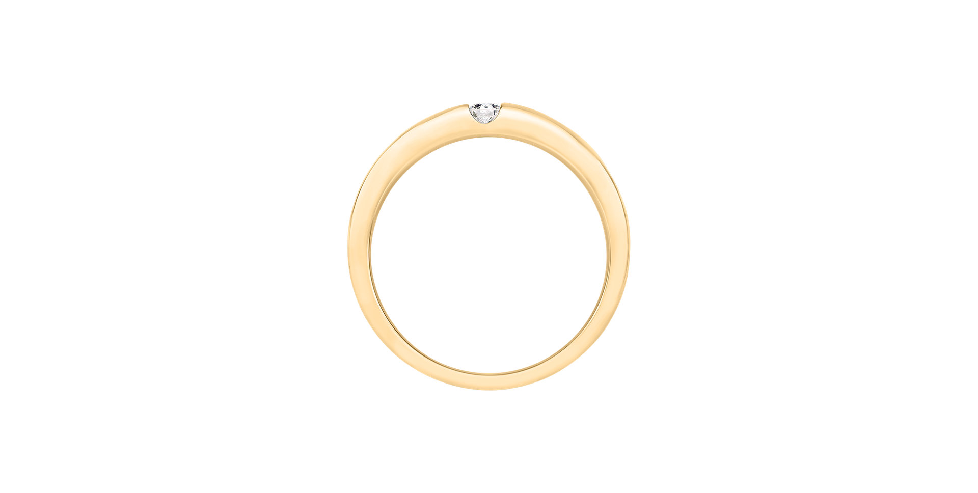 Prsten s diamantem Tender Love