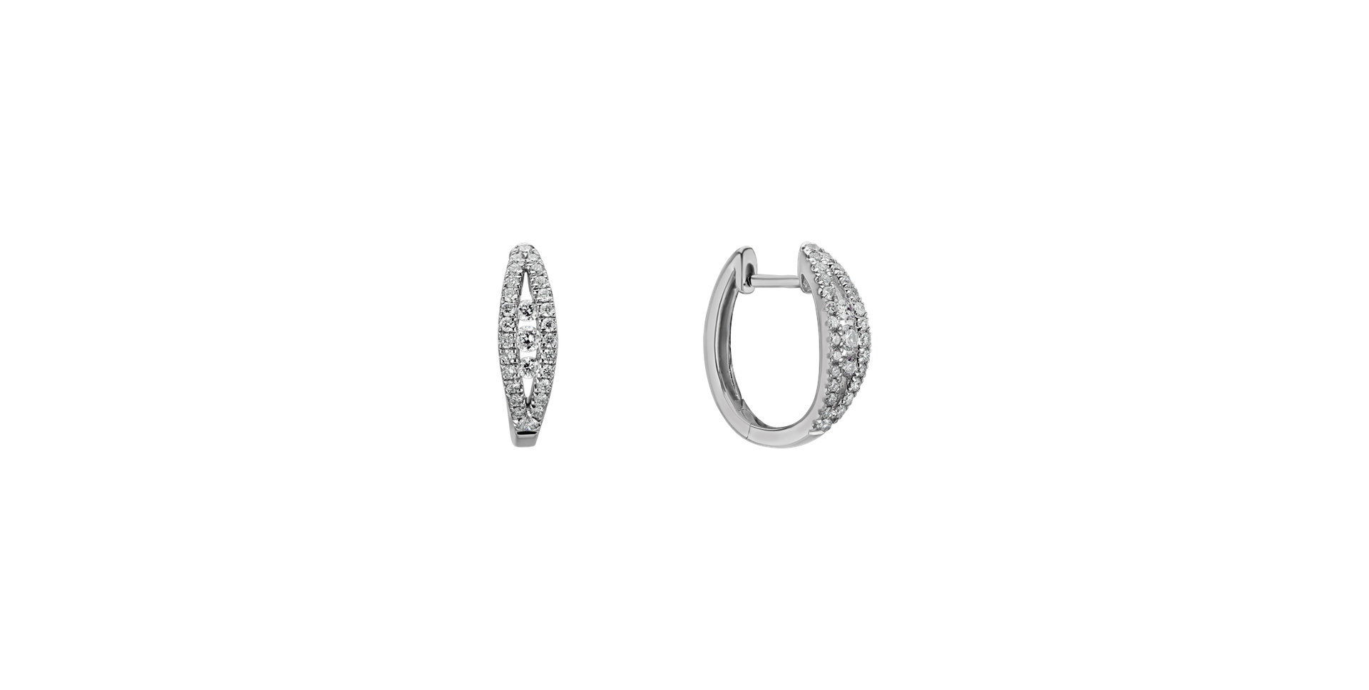 Náušnice s diamanty Heaven Treasure