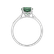 Prsten s diamanty a turmalínem tyrkys Bonbon3