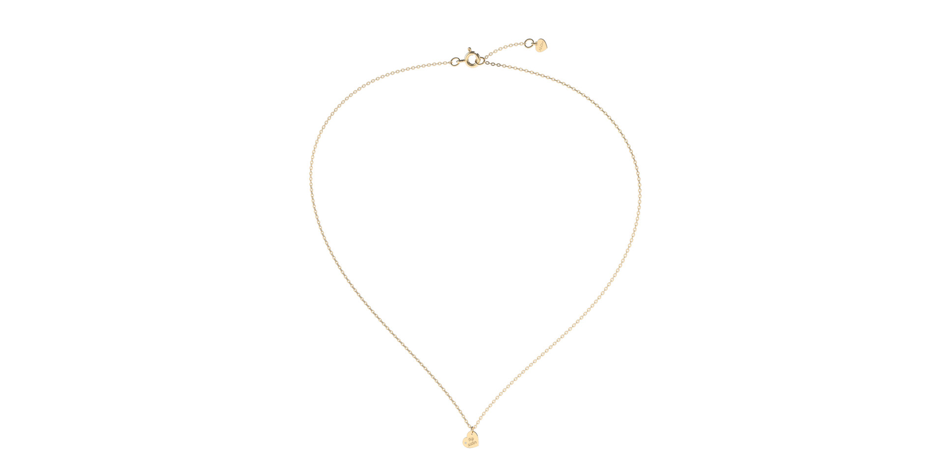 Náhrdelník s diamantem Big Sister