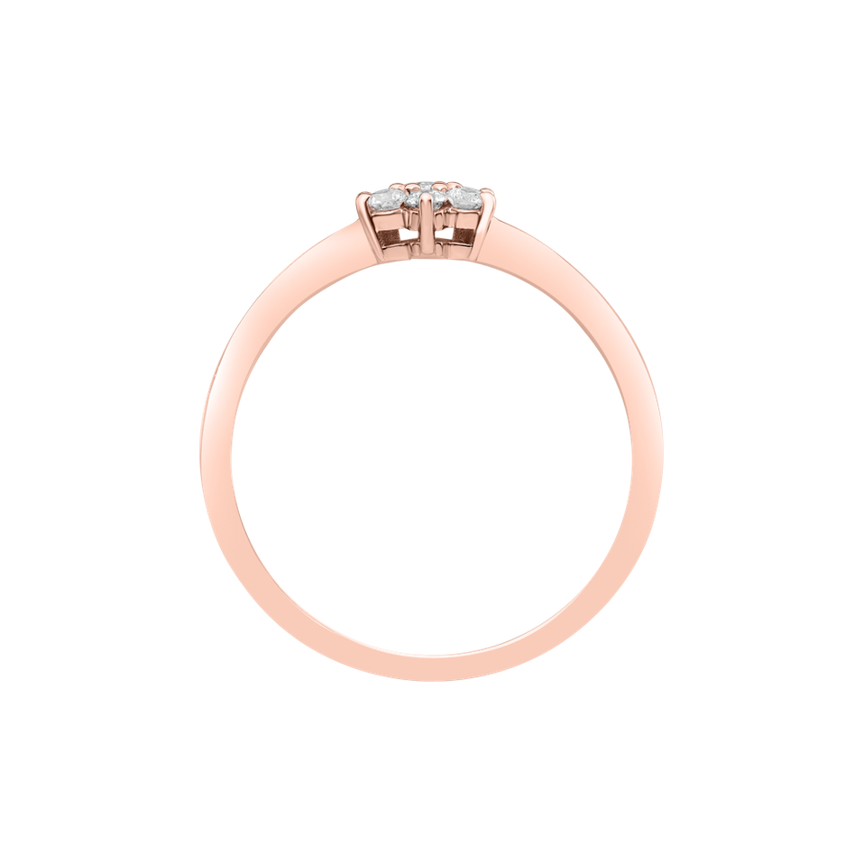 Prsten s diamanty Winter Star