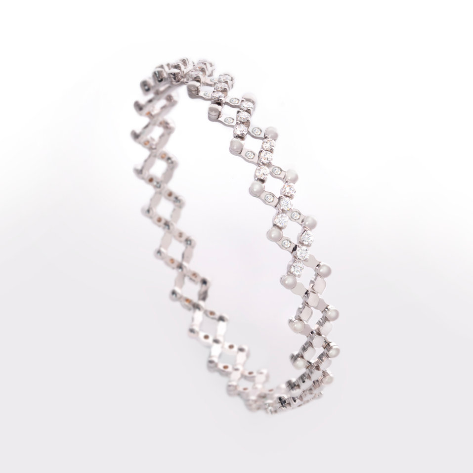 Prsten /náramek s diamanty Brevetto