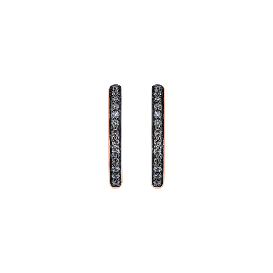 Náušnice s diamanty Creolyn