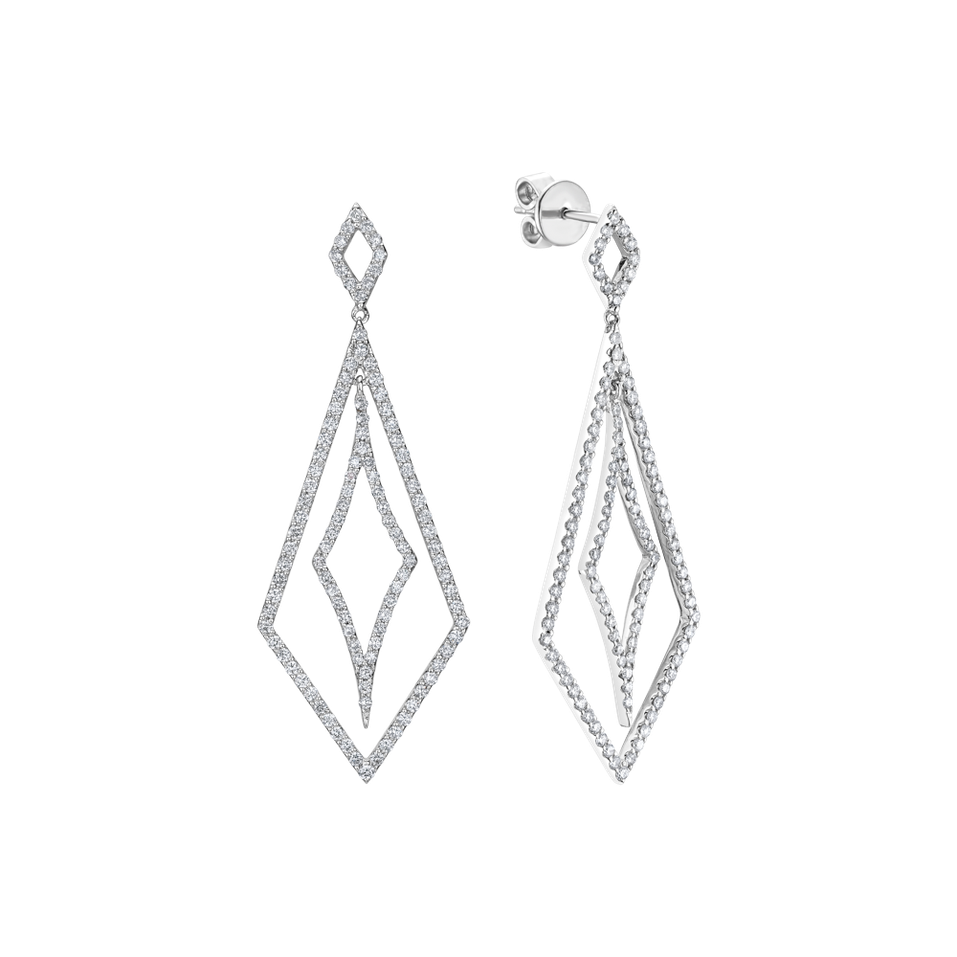 Náušnice s diamanty Star Way