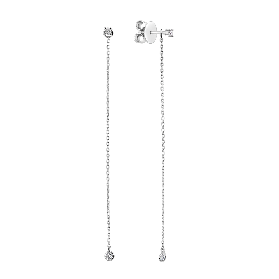 Náušnice s diamanty Ariette