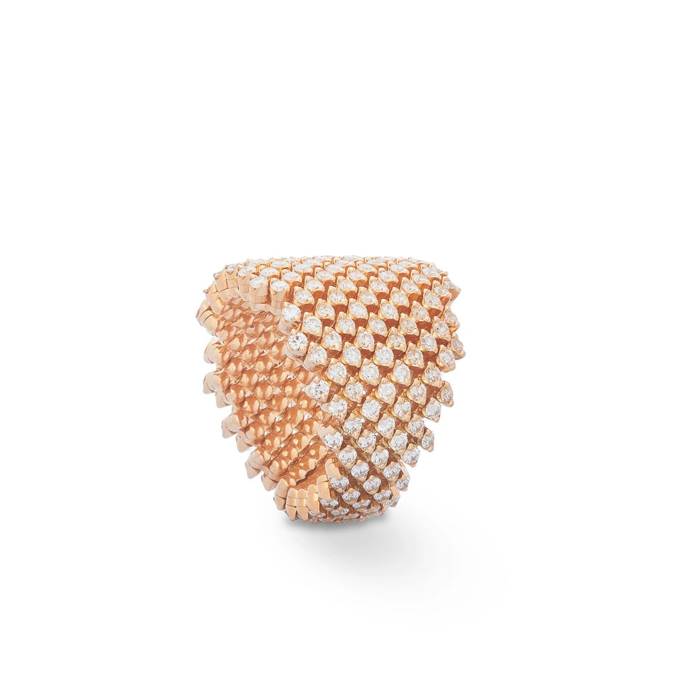 Prsten s diamanty Big Bellezza