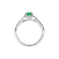 Prsten s diamanty a smaragdem Luciano3