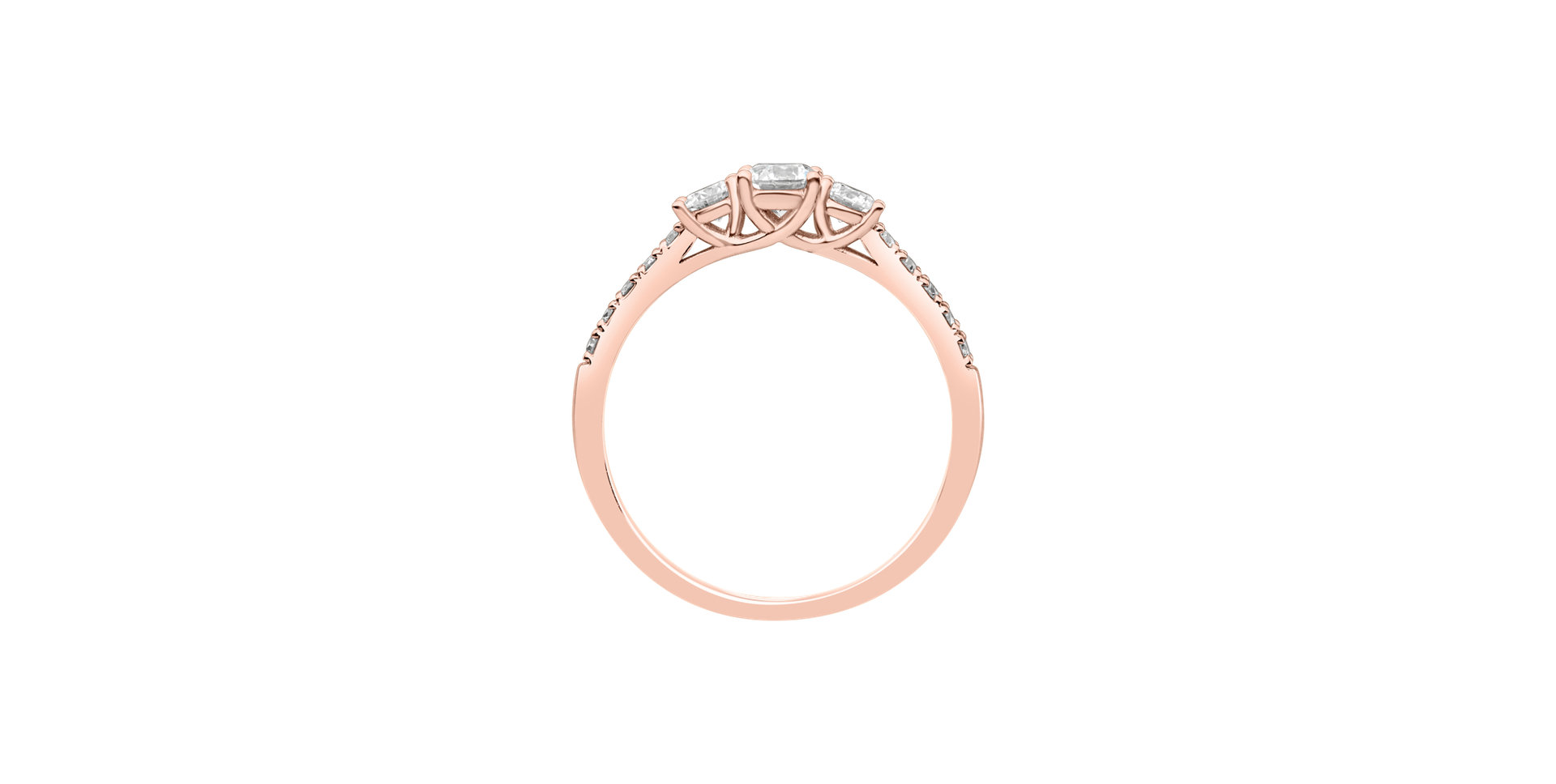 Prsten s diamanty Médard