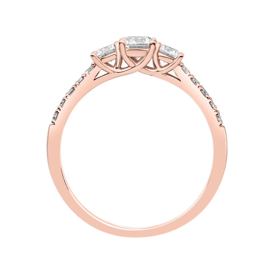 Prsten s diamanty Flare