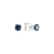 Náušnice s topazem Orbs3