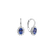 Náušnice s diamanty a tanzanitem Princess Sparkle3