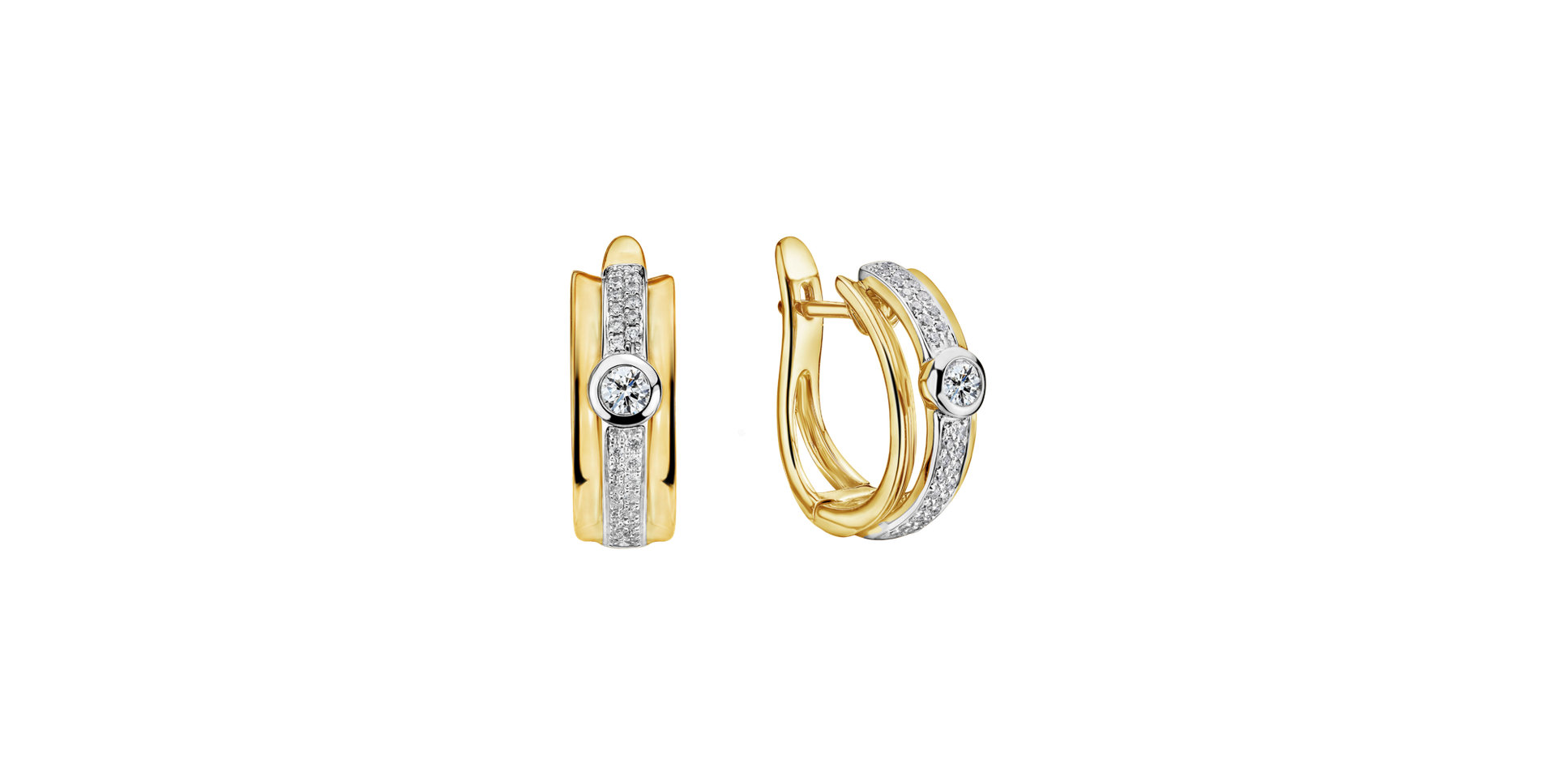 Náušnice s diamanty Fairytale Sparkle