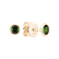 Náušnice s turmalínem Shiny Dots3