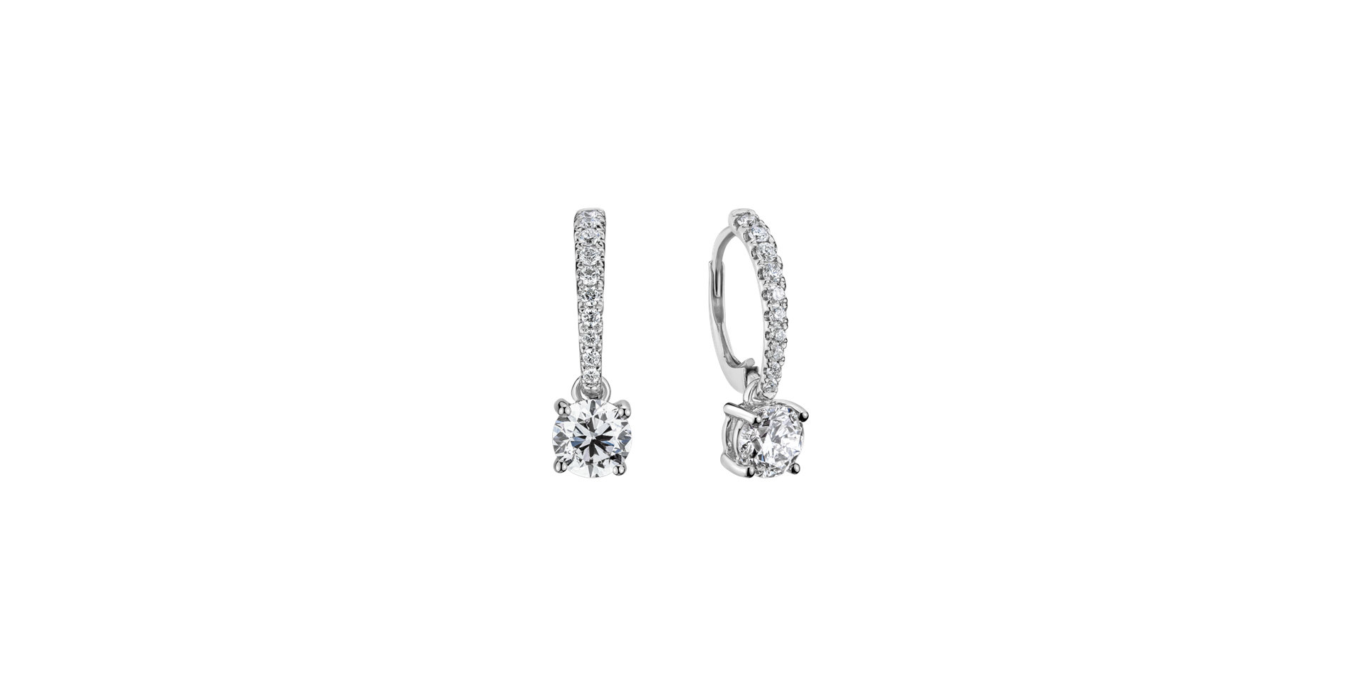 Náušnice s diamanty Queen Ellena