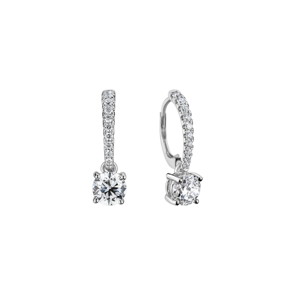 Náušnice s diamanty Queen Ellena
