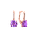 Náušnice s diamanty a ametystem Calliope3