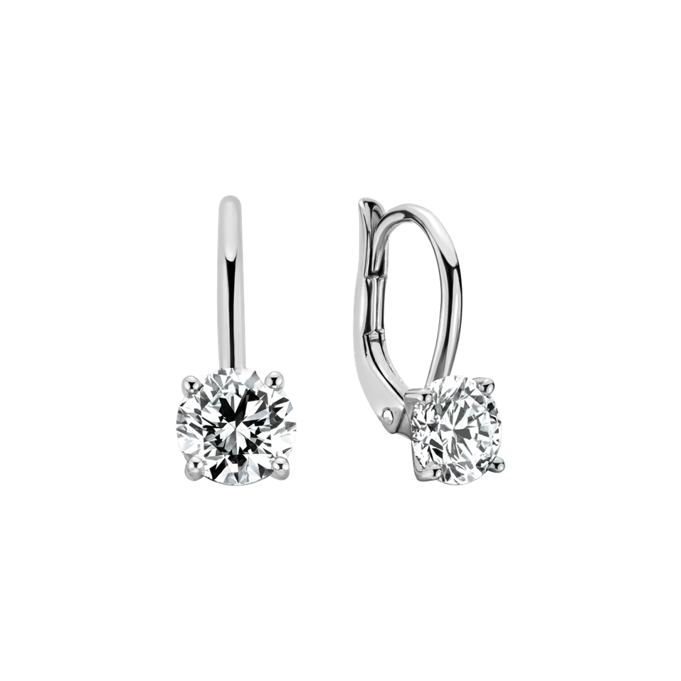 Náušnice s diamantem Gleam