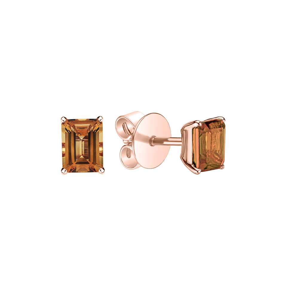 Náušnice s turmalínem Thostra