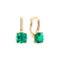 Náušnice s diamanty a smaragdem Calliope3