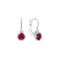 Náušnice s diamantem a rubínem Midnight Serenity3