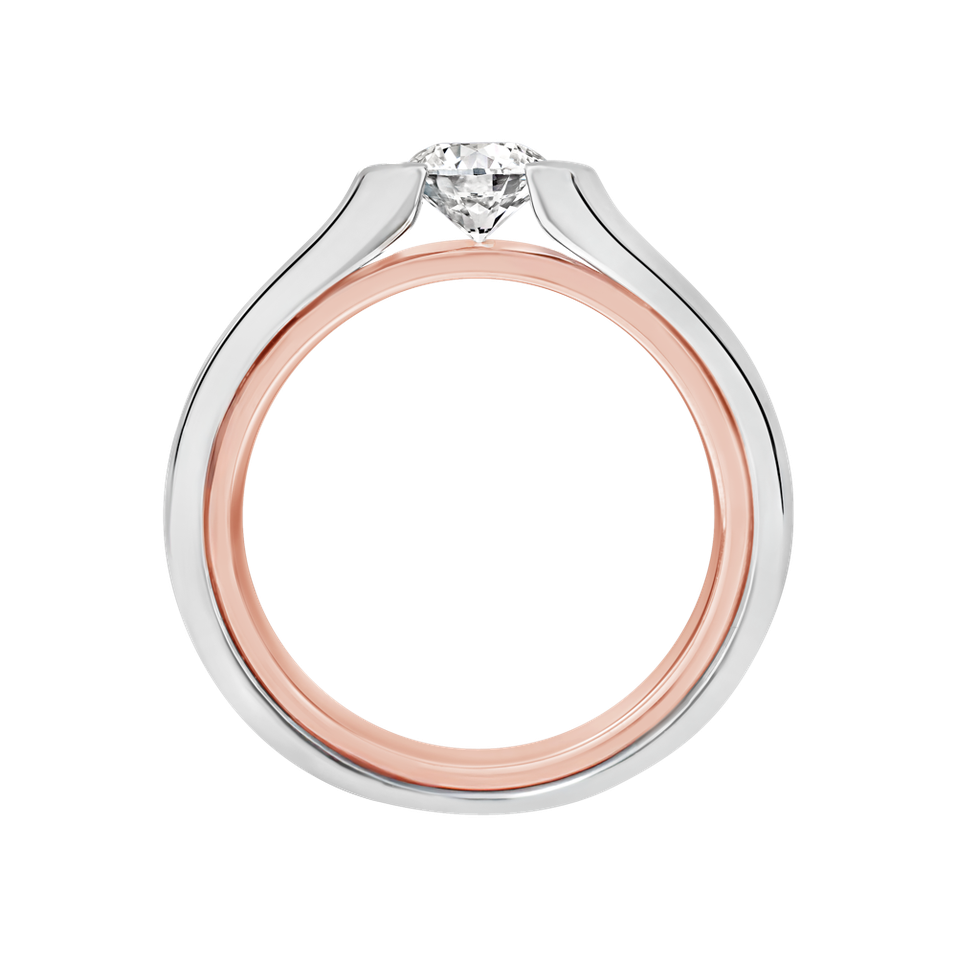 Prsten s diamantem Lioren