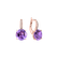 Náušnice s diamanty a ametystem Zorabelle3