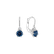 Náušnice s diamantem a topazem Midnight Serenity3