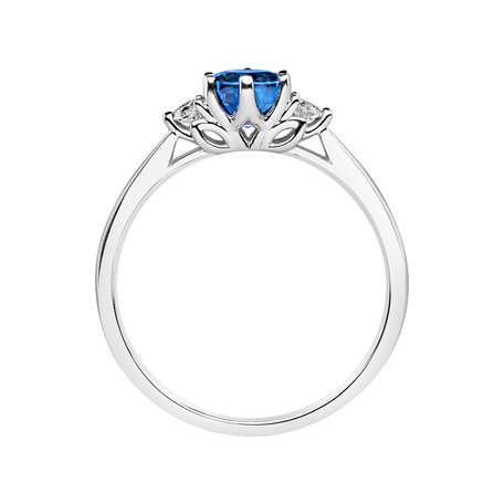 Prsten s diamanty a tanzanitem Midnight Serenity