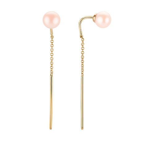 Náušnice s perlou Lovely Pearls