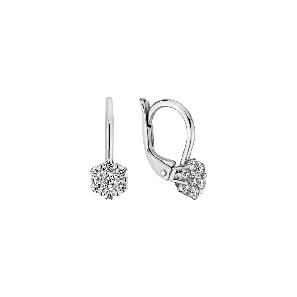 Náušnice s diamanty Eternal Brilliance