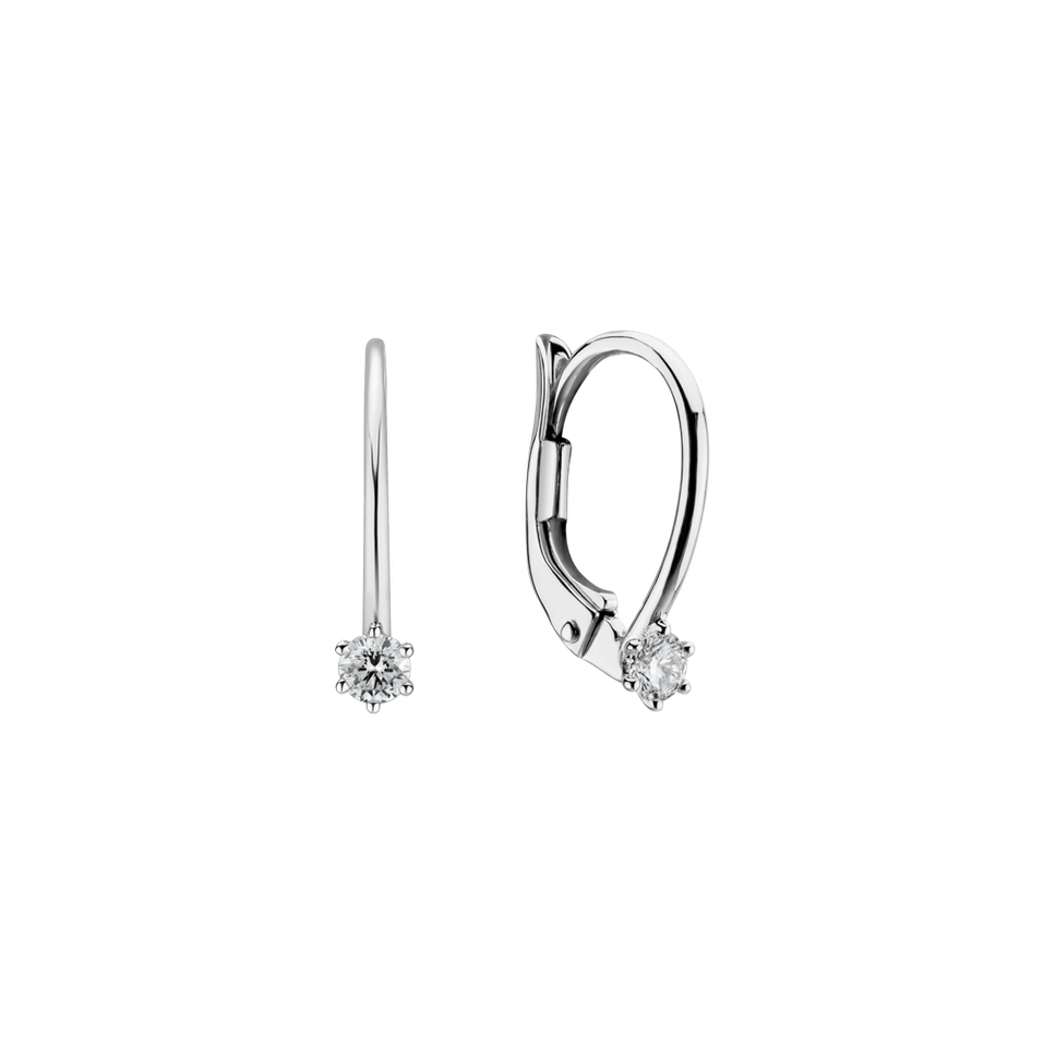 Náušnice s diamantem Everyday Glow