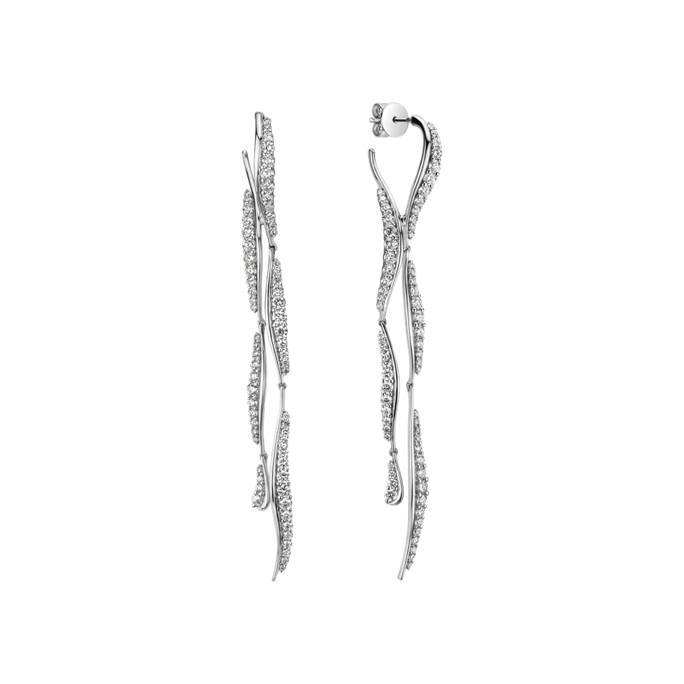 Náušnice s diamanty Misty Falls