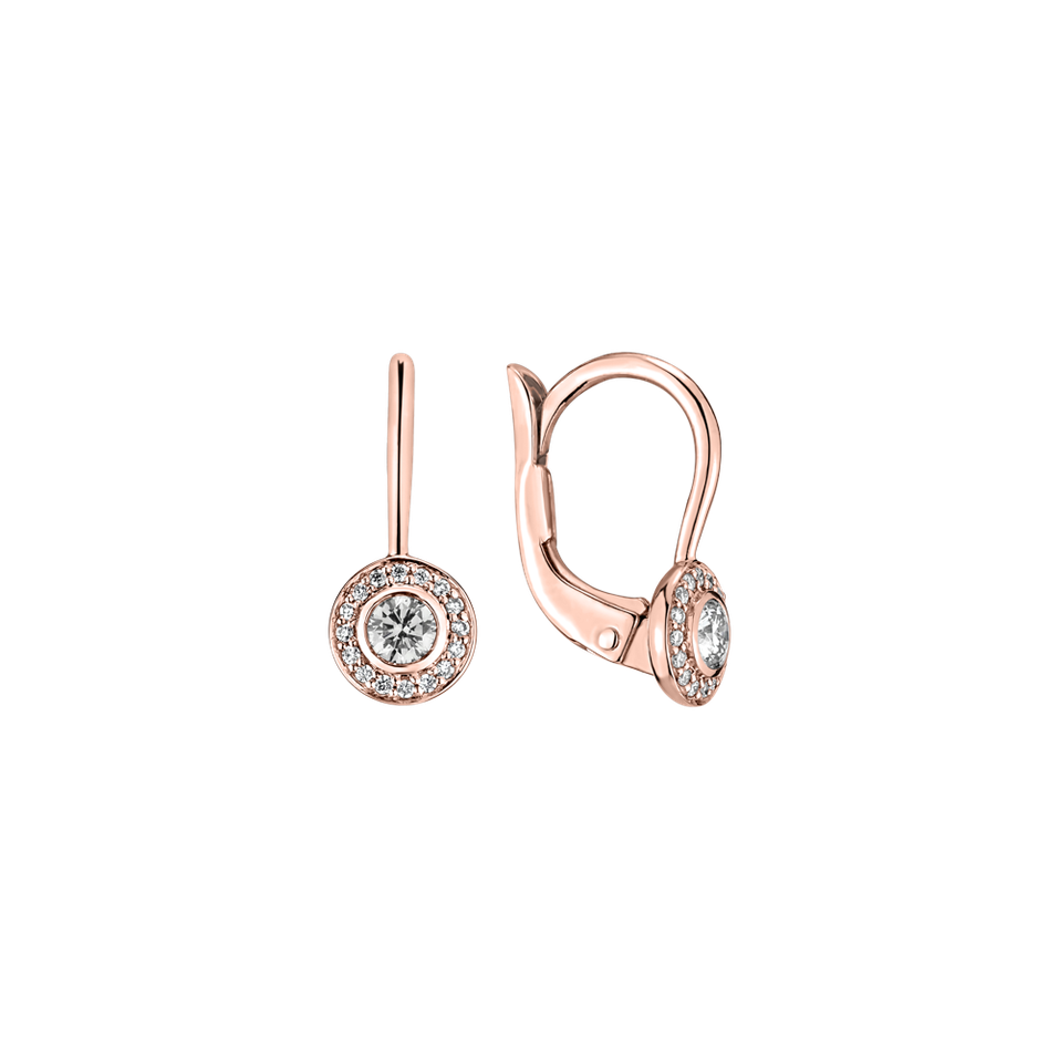 Náušnice s diamanty Alora