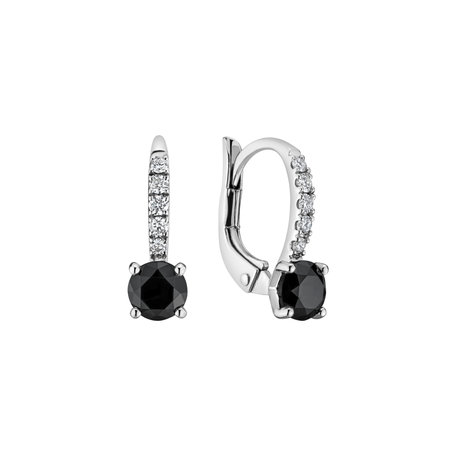 Náušnice s diamanty Evoria