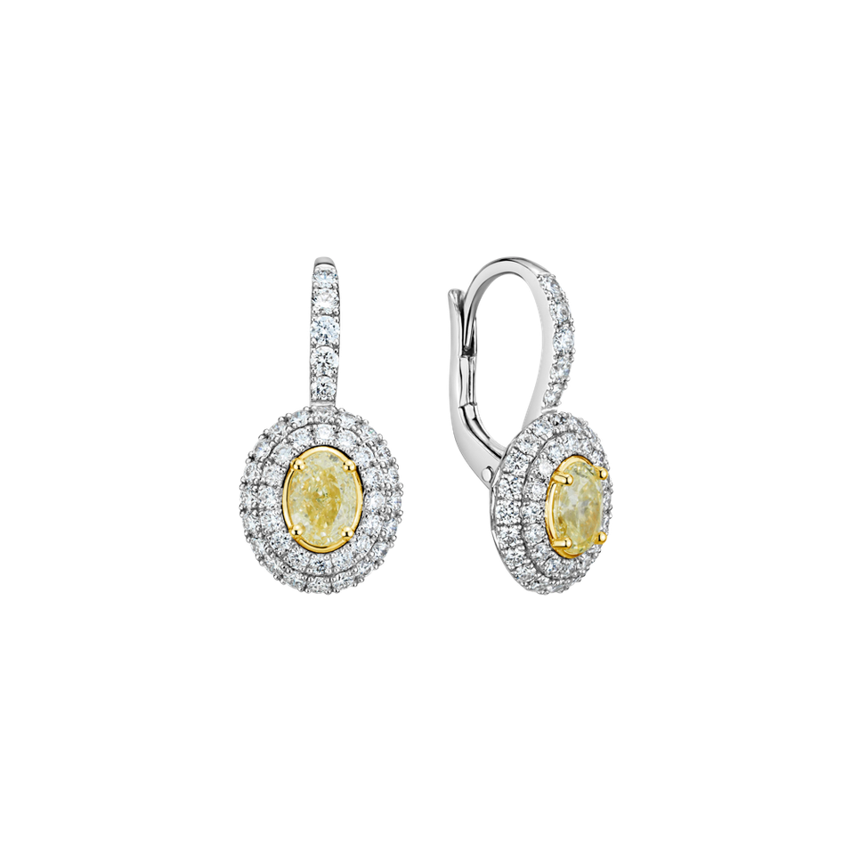 Náušnice s diamanty Born of Light