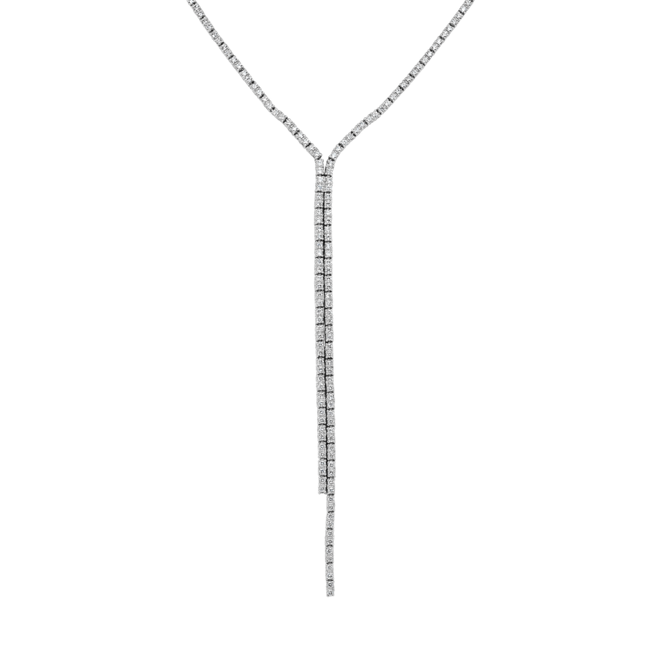 Náušnice s diamanty Luxury Touch